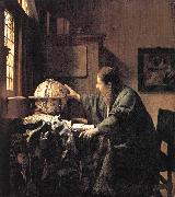 VERMEER VAN DELFT, Jan, The Astronomer et